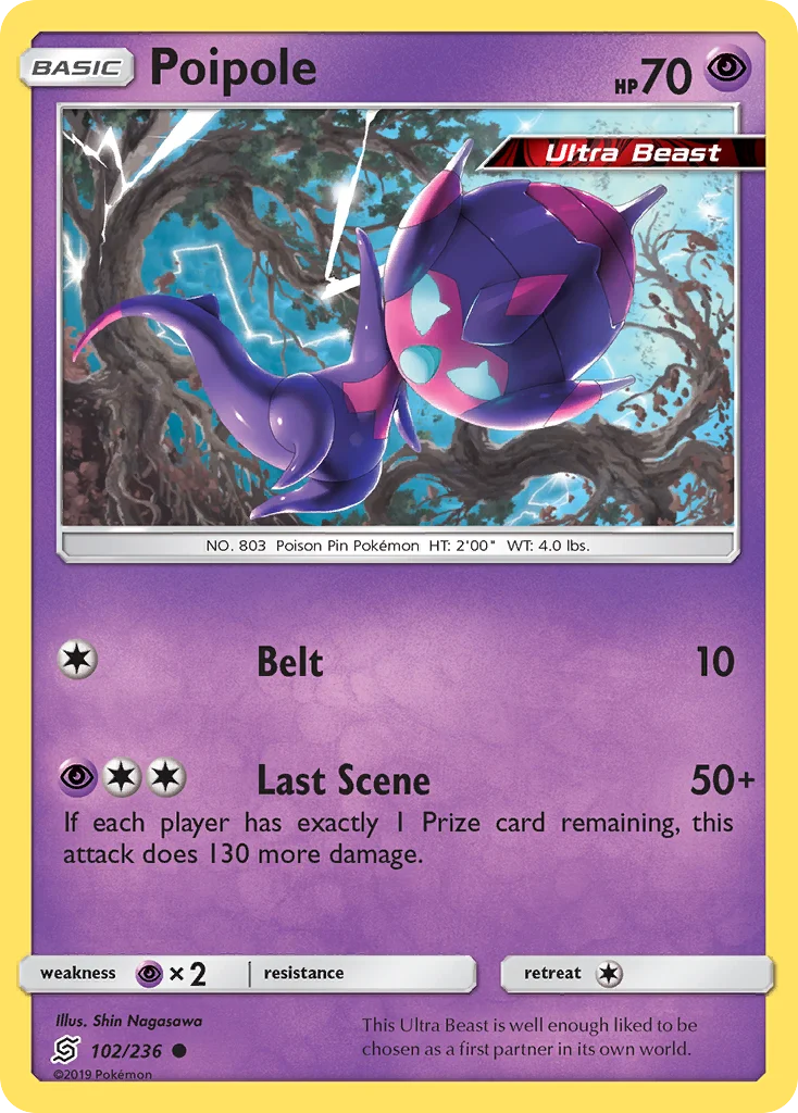 Poipole Pokemon card