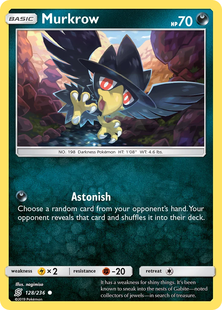 Murkrow Pokemon card
