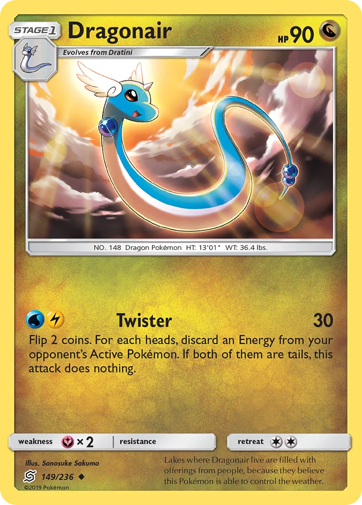 Dragonair Pokemon card