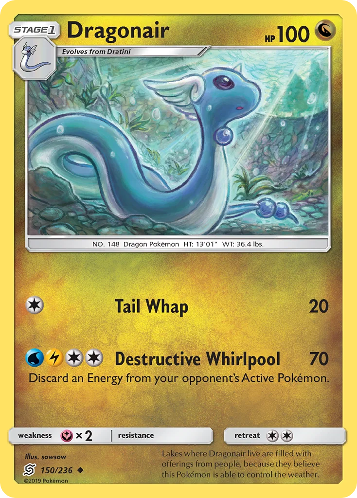 Dragonair Pokemon card