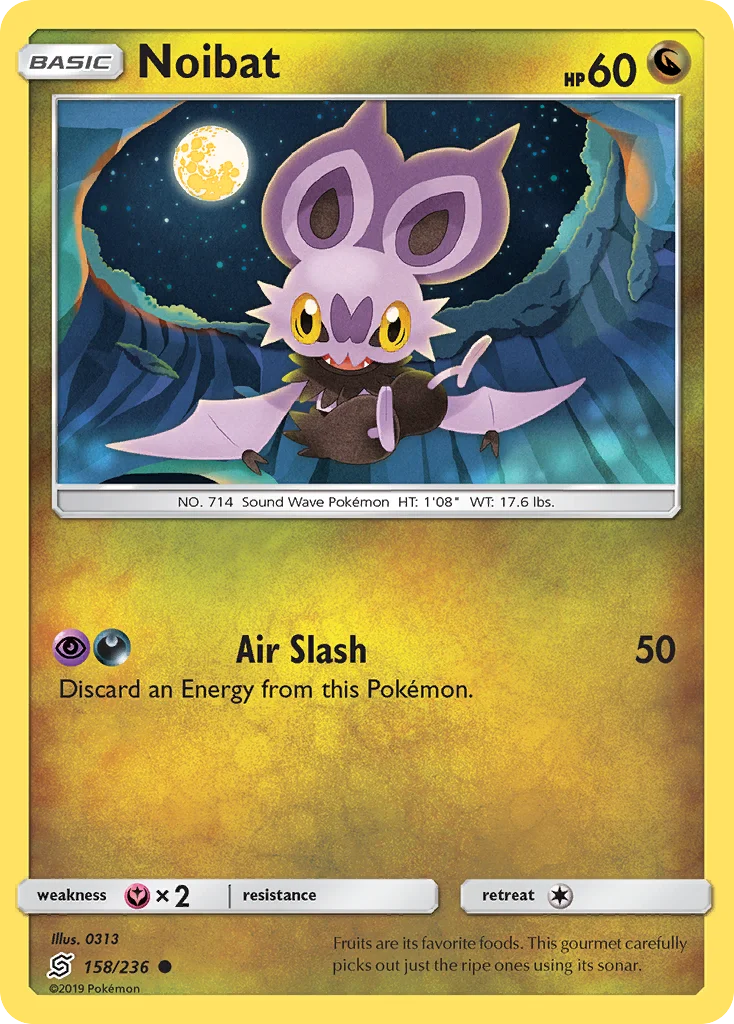 Noibat Pokemon card