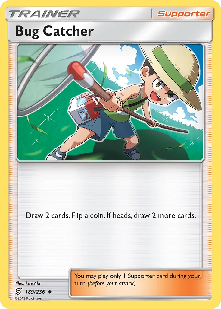 Bug Catcher Pokemon card