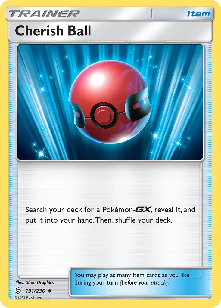 Cherish Ball Pokemon card