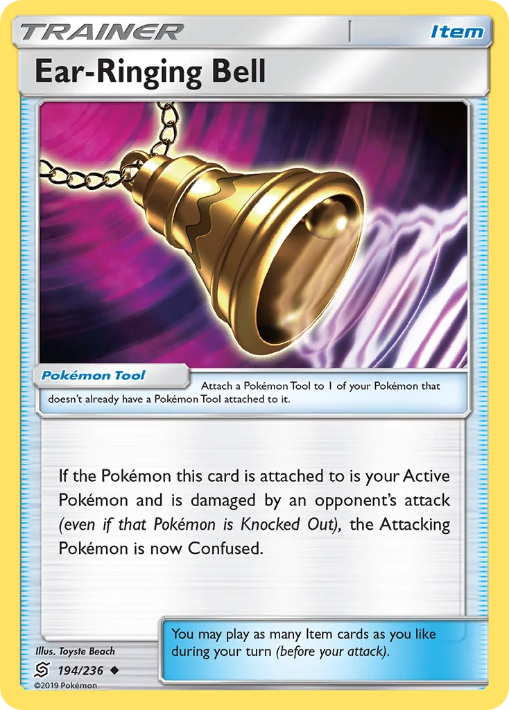 Ear-Ringing Bell Pokemon card