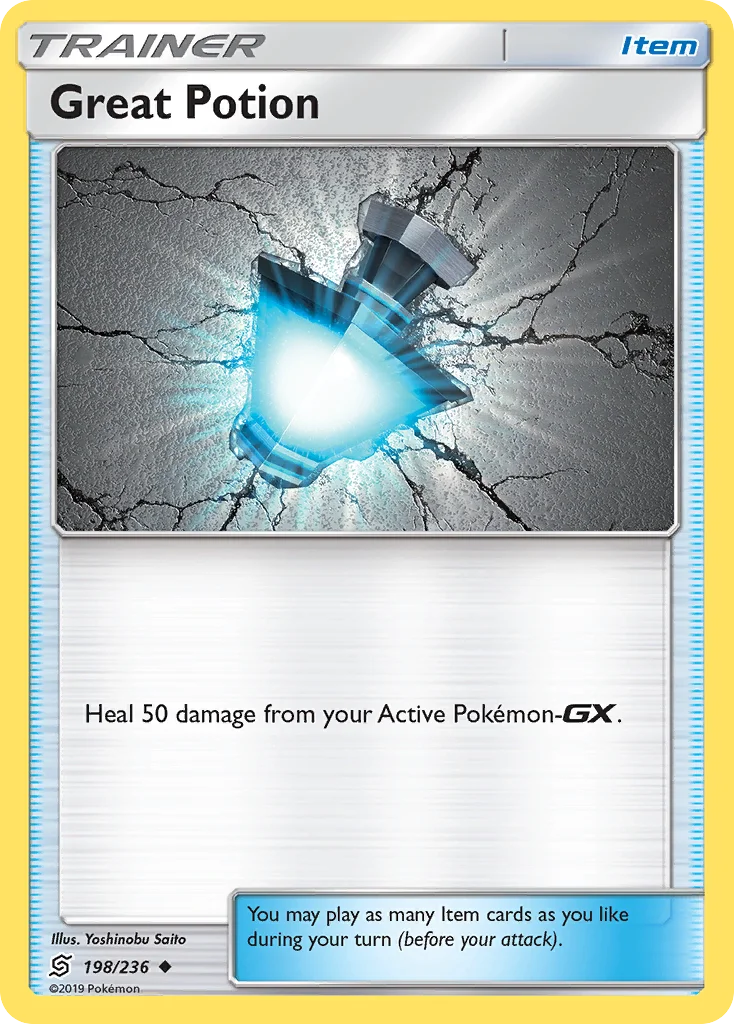 Great Potion Pokemon card