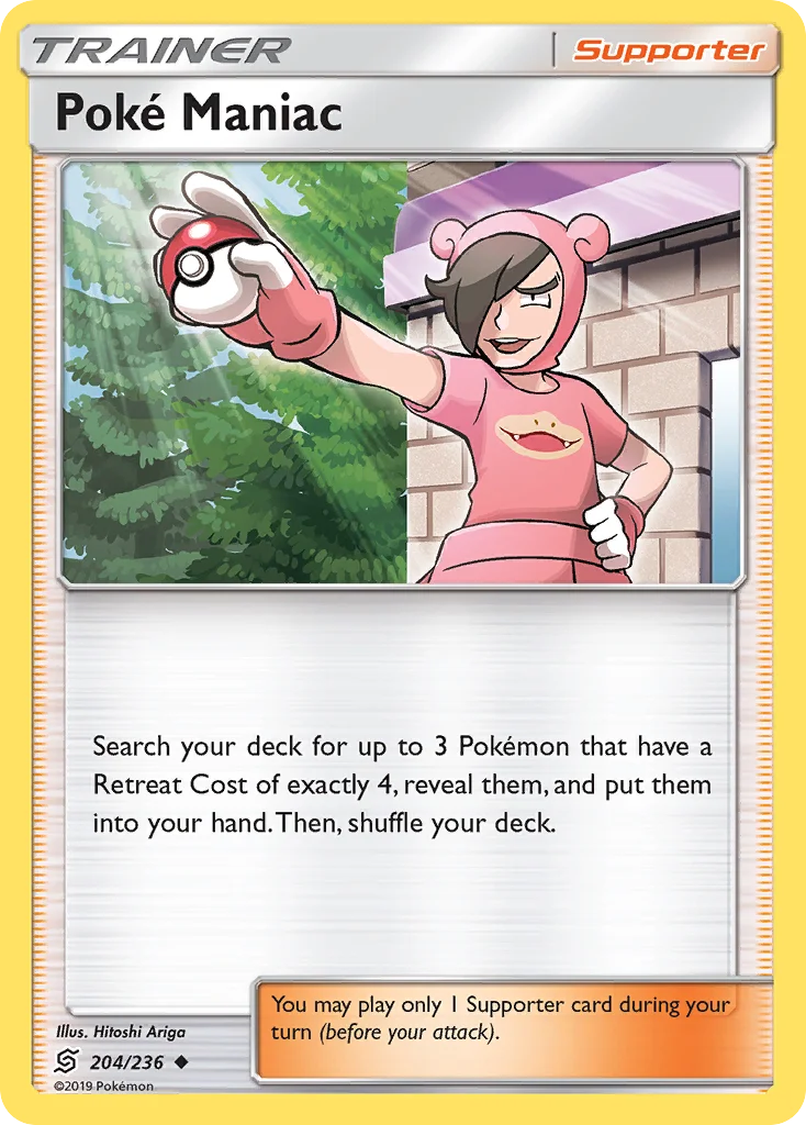 Poké Maniac Pokemon card