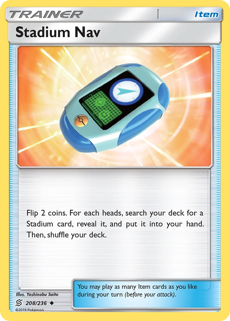 Stadium Nav Pokemon card