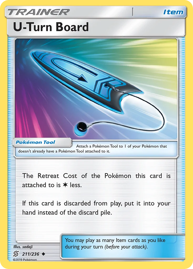 U-Turn Board Pokemon card