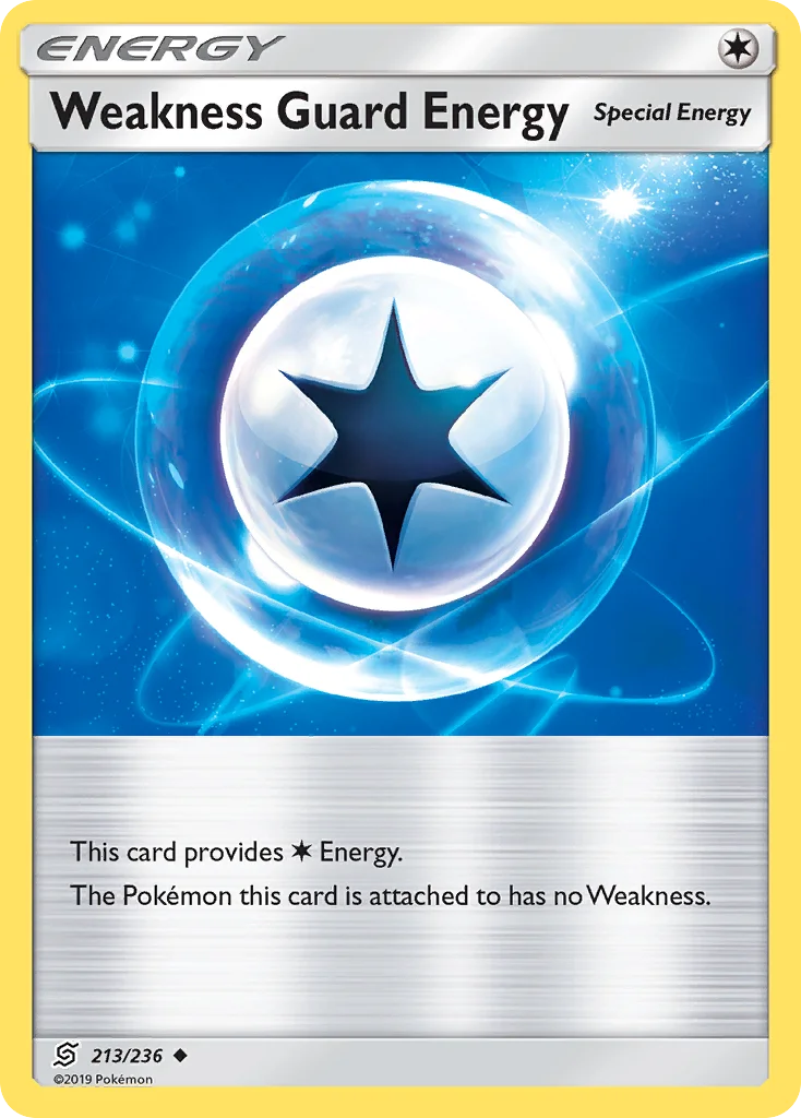 Weakness Guard Energy Pokemon card