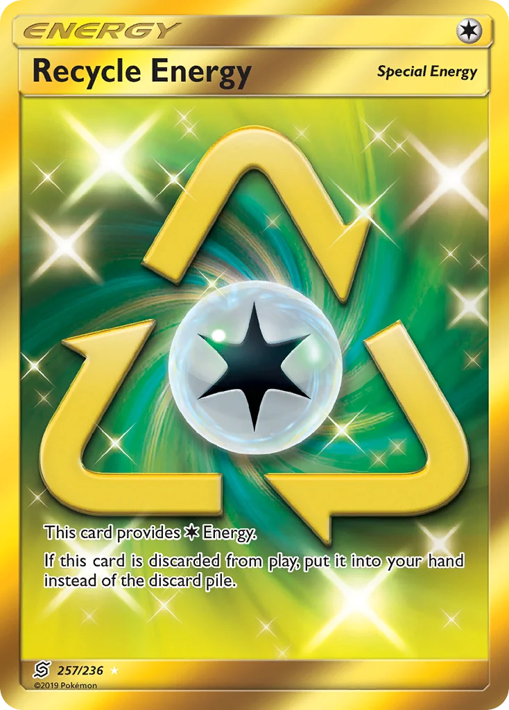 Recycle Energy Pokemon card