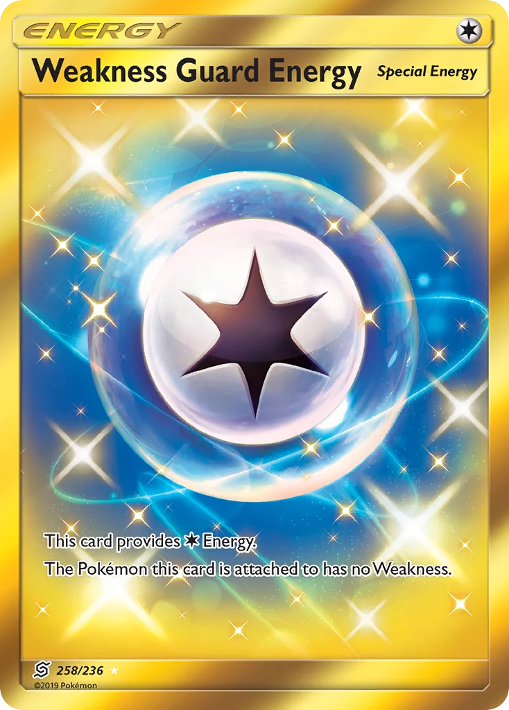 Weakness Guard Energy Pokemon card