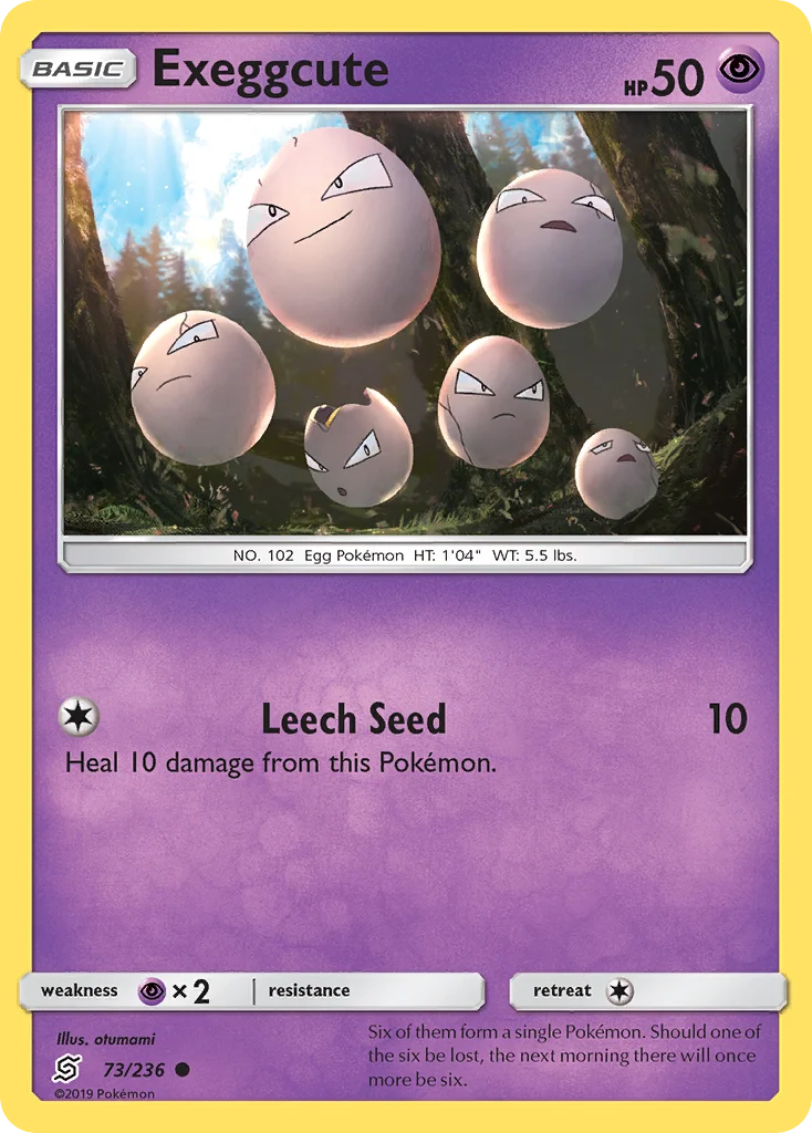 Exeggcute Pokemon card