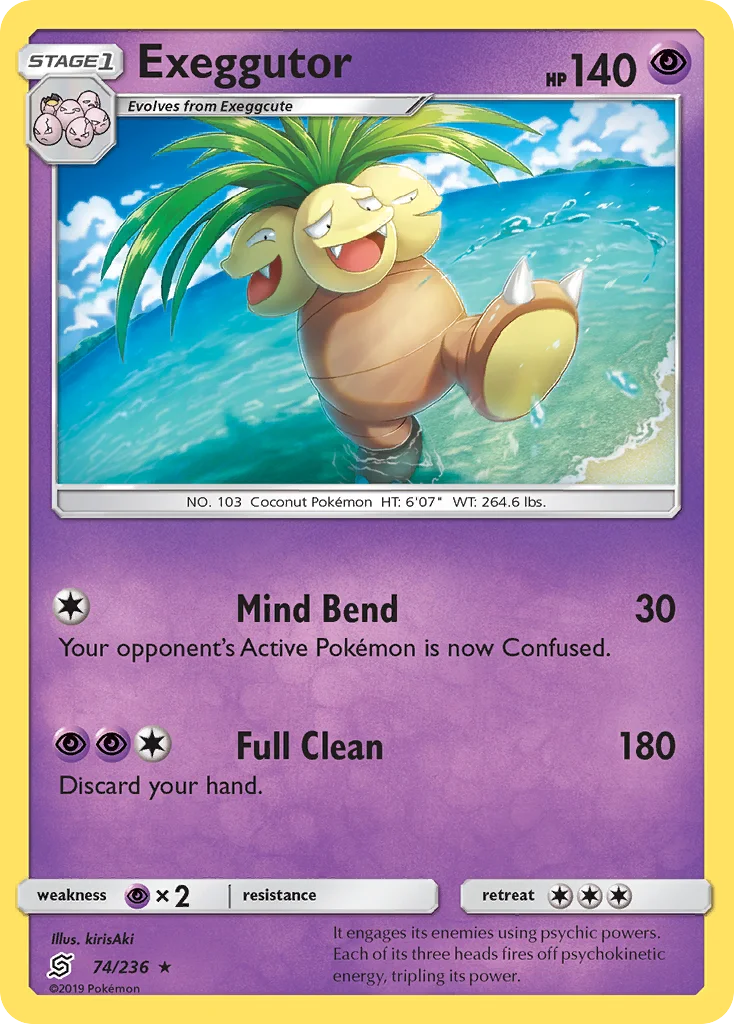 Exeggutor Pokemon card