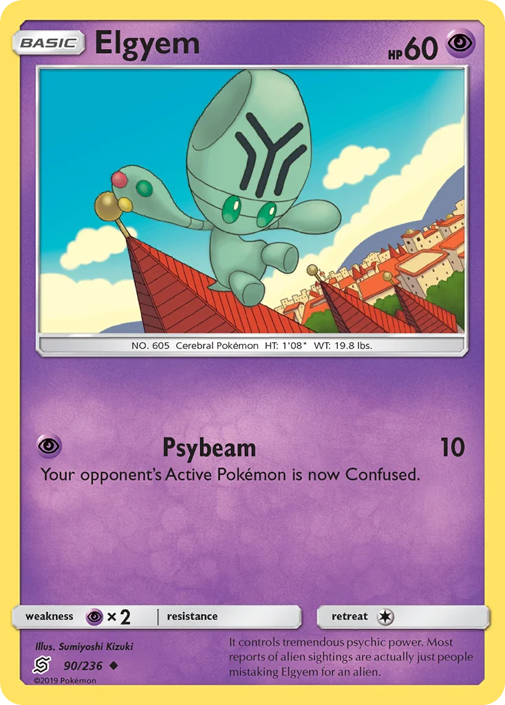 Elgyem Pokemon card