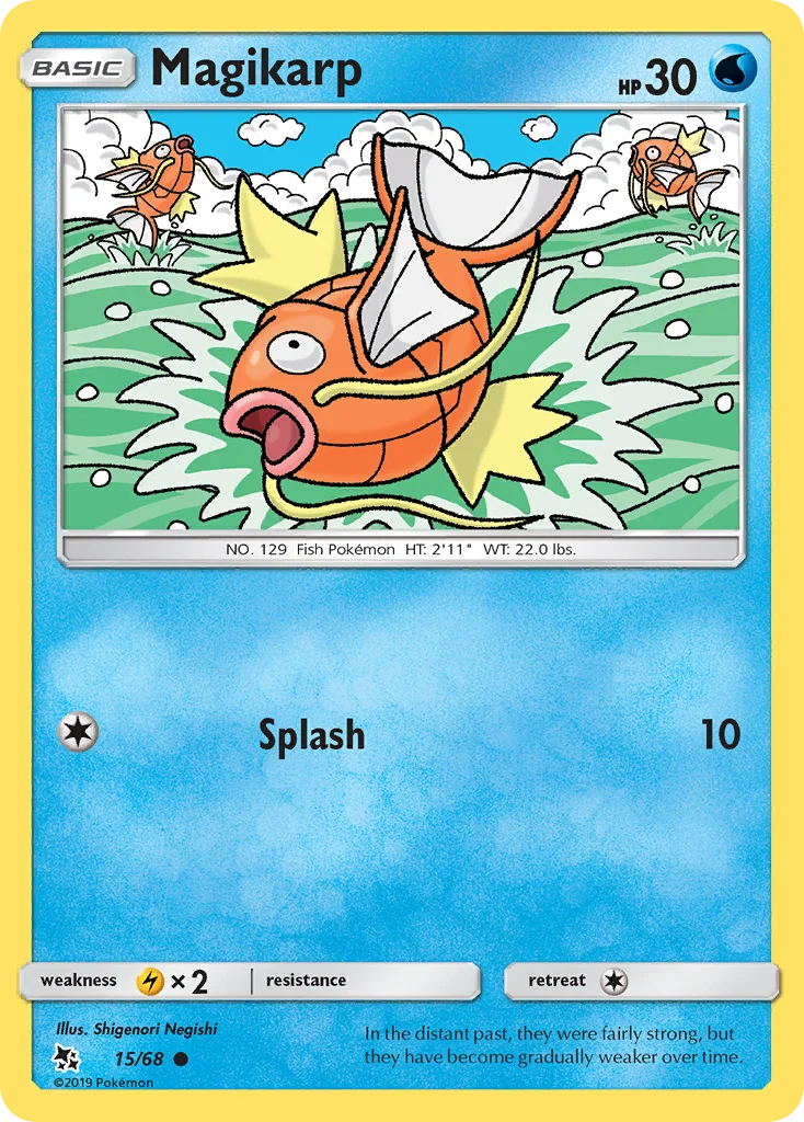 Magikarp Pokemon card