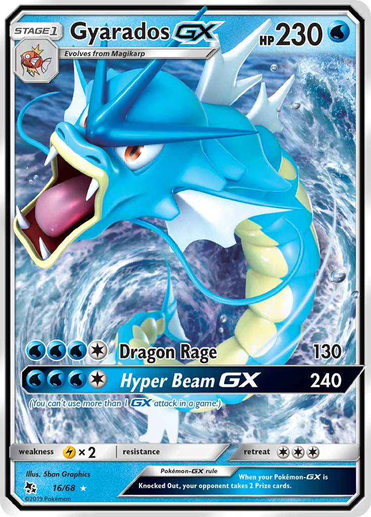 Gyarados-GX Pokemon card