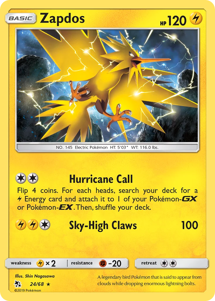 Zapdos Pokemon card