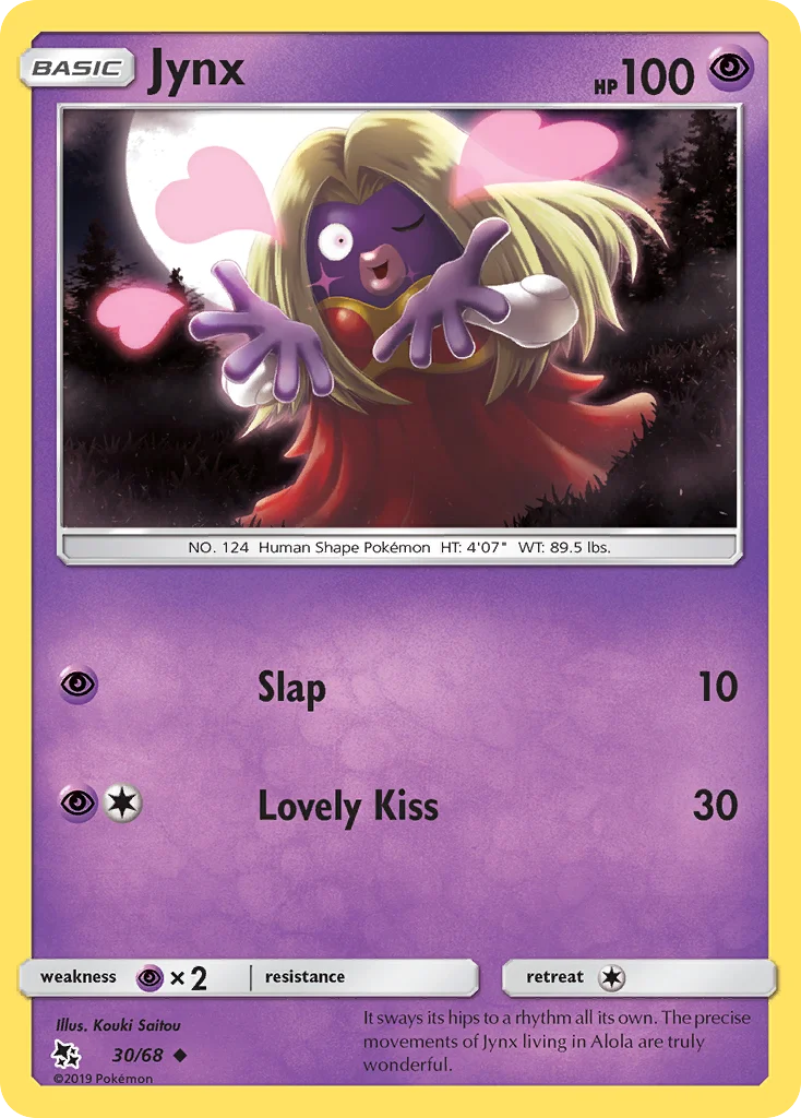 Jynx Pokemon card