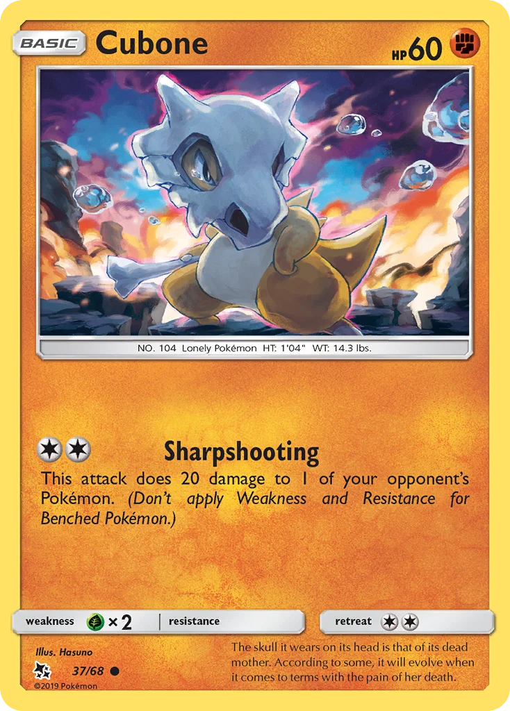 Cubone Pokemon card