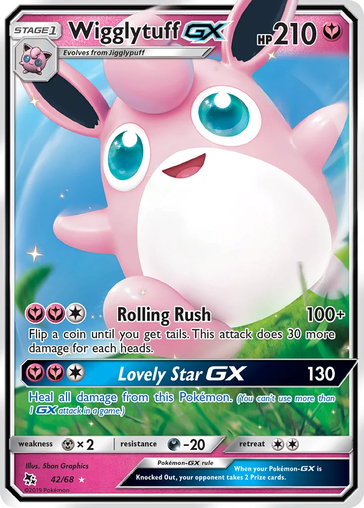 Wigglytuff-GX Pokemon card