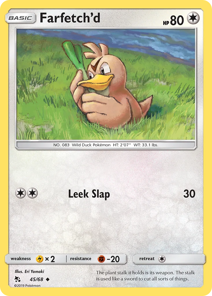Farfetch'd Pokemon card