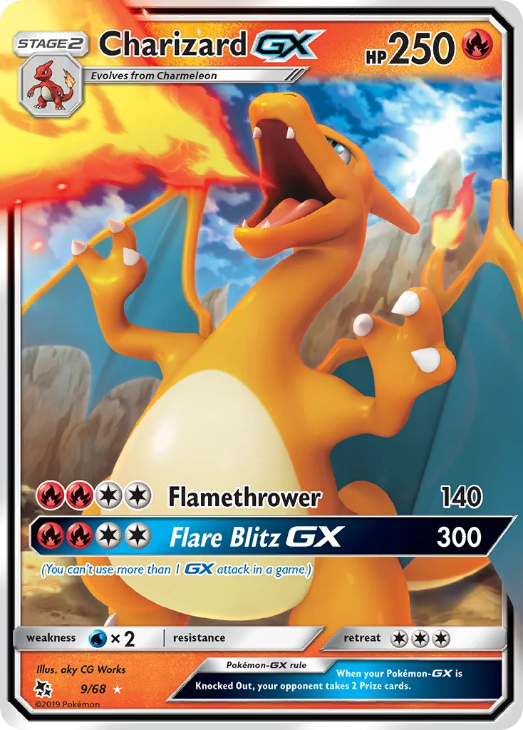 Charizard-GX Pokemon card
