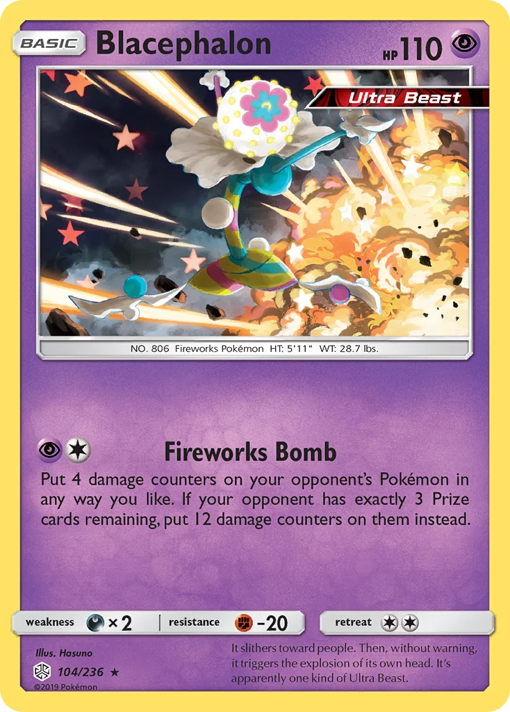 Blacephalon Pokemon card
