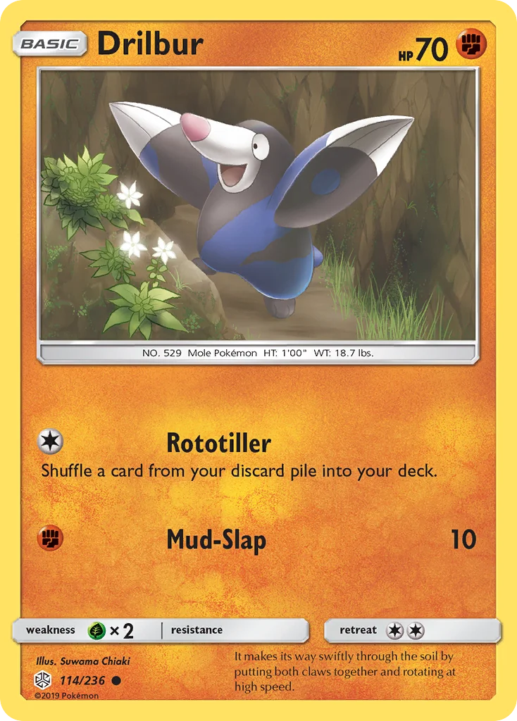 Drilbur Pokemon card