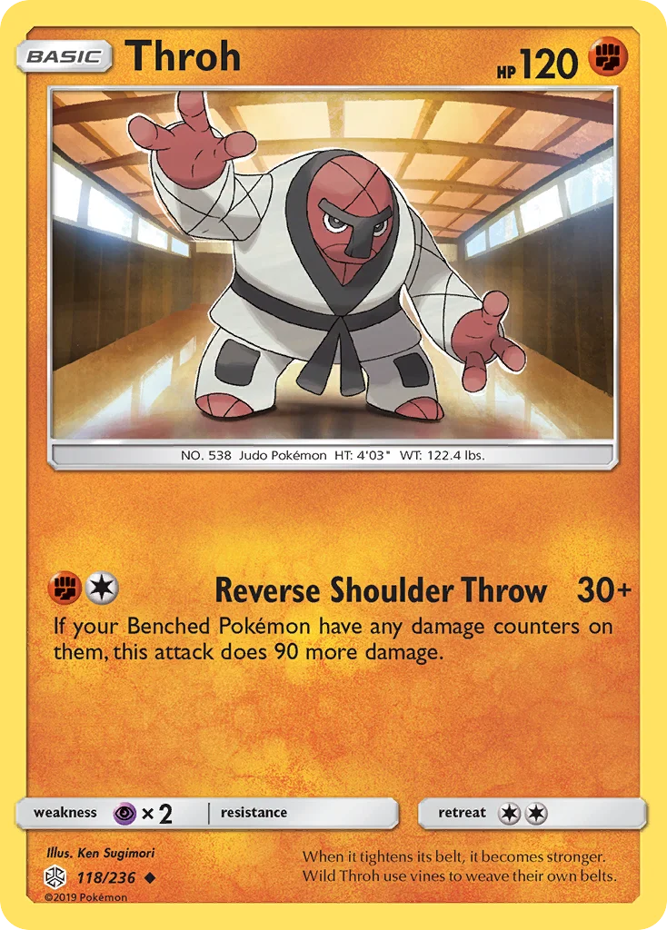 Throh Pokemon card