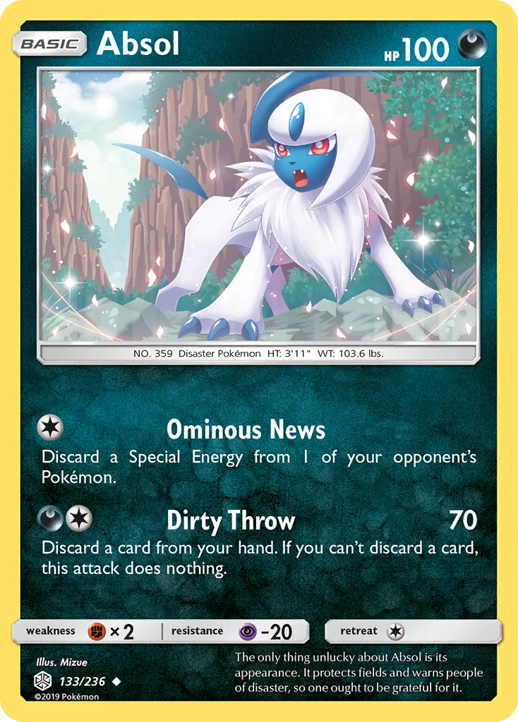 Absol Pokemon card