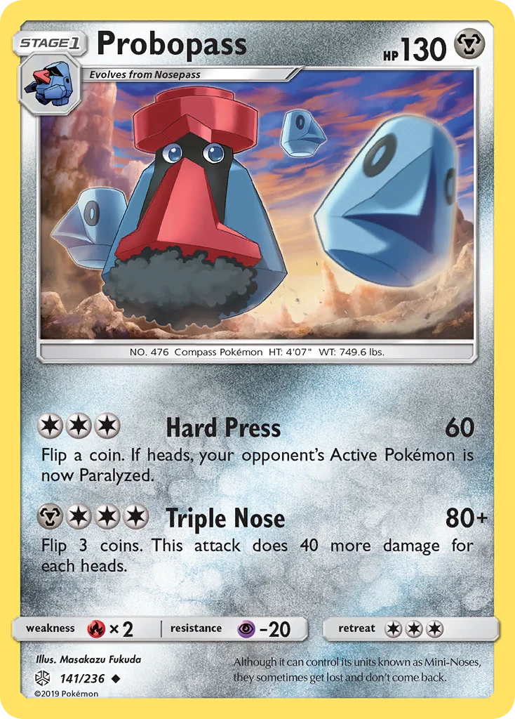 Probopass Pokemon card