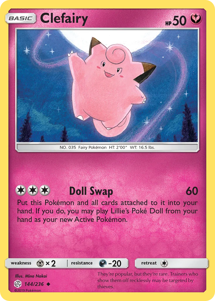 Clefairy Pokemon card