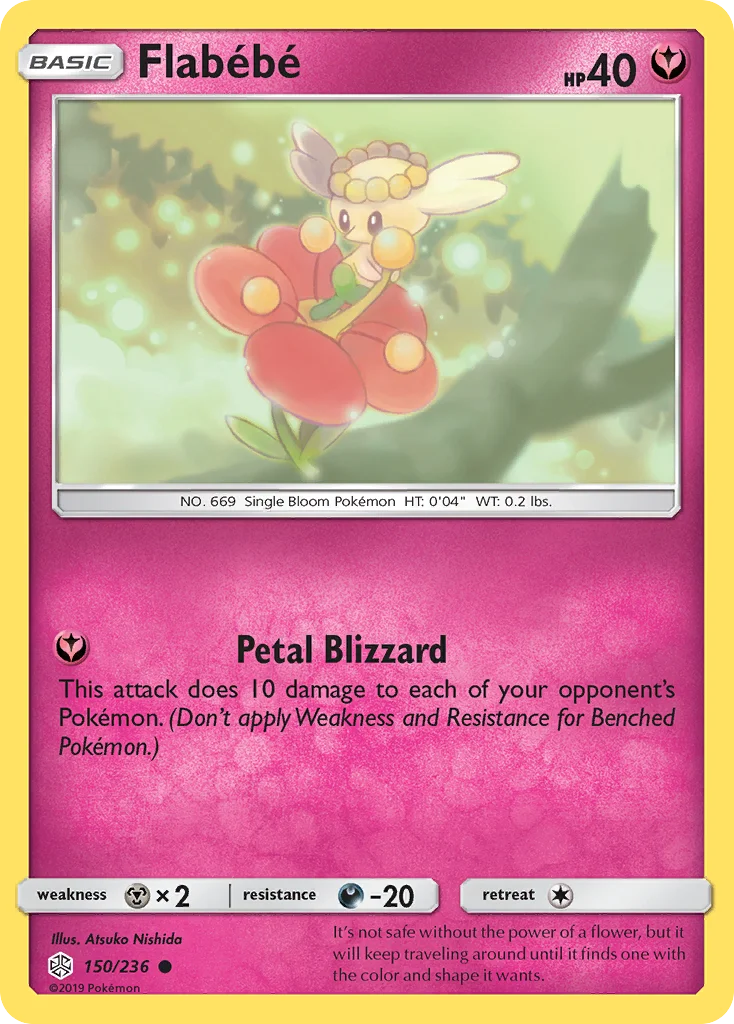 Flabébé Pokemon card