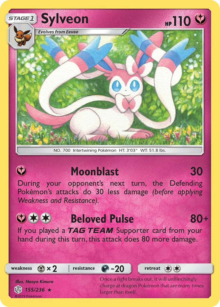 Sylveon Pokemon card