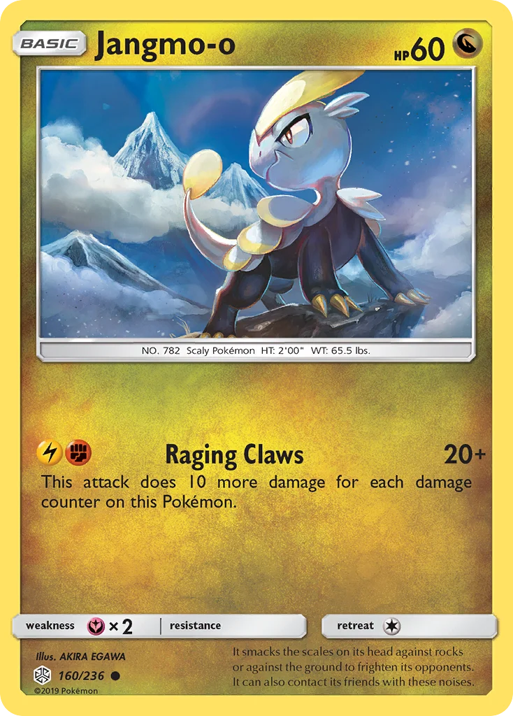 Jangmo-o Pokemon card
