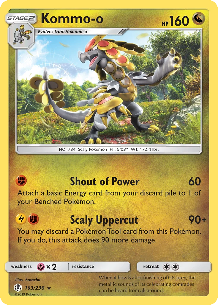 Kommo-o Pokemon card