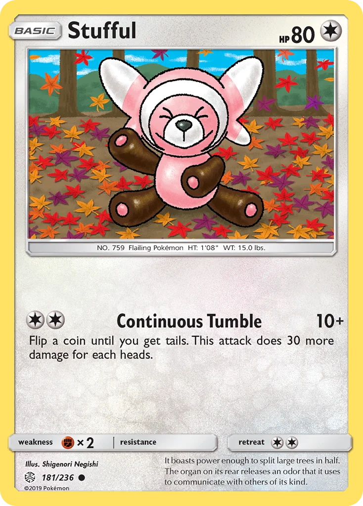 Stufful Pokemon card