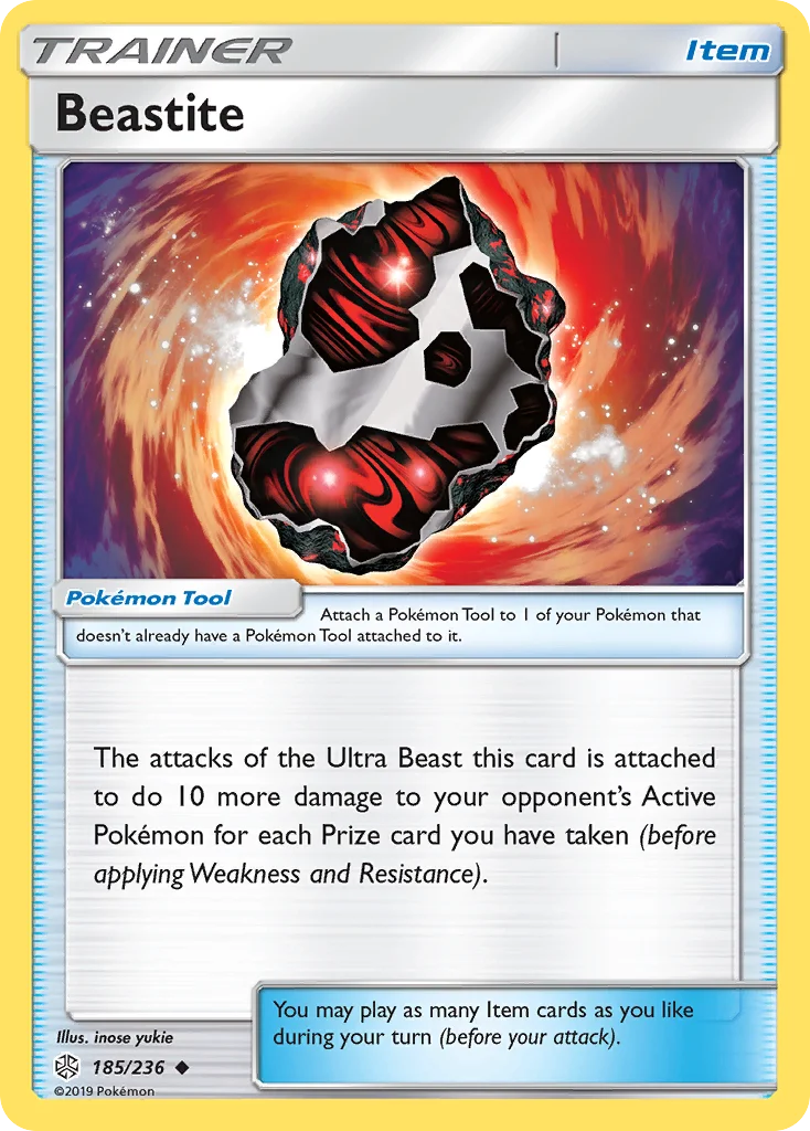 Beastite Pokemon card