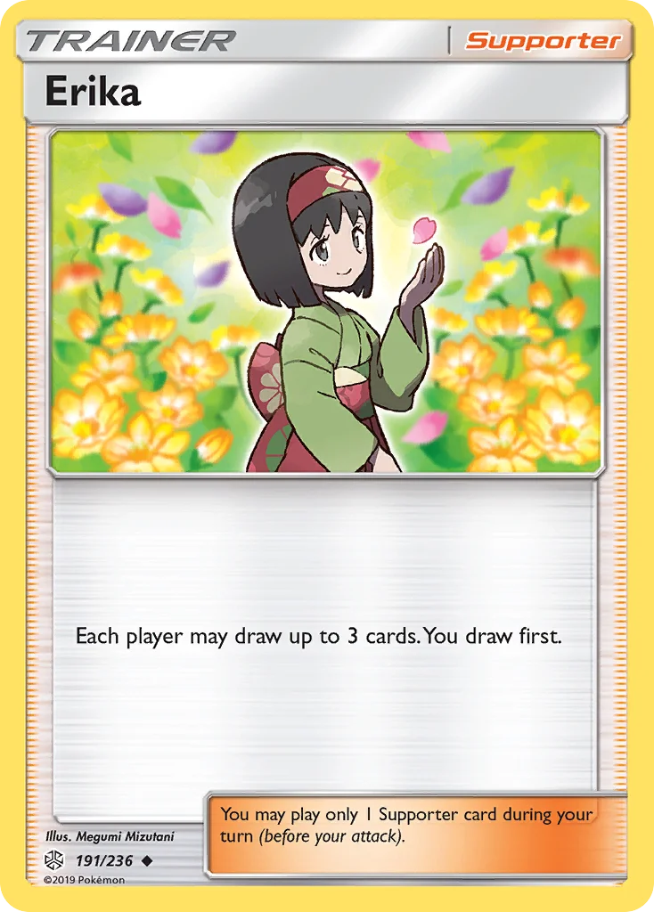 Erika Pokemon card