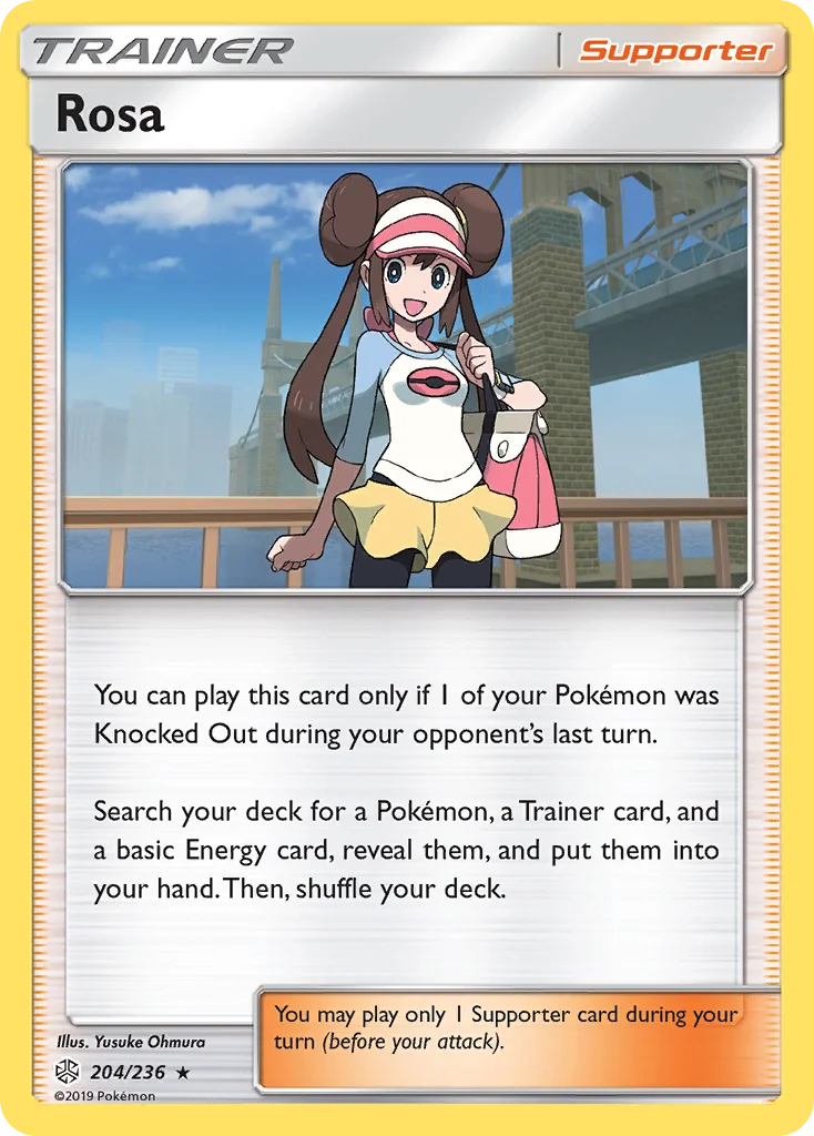 Rosa Pokemon card