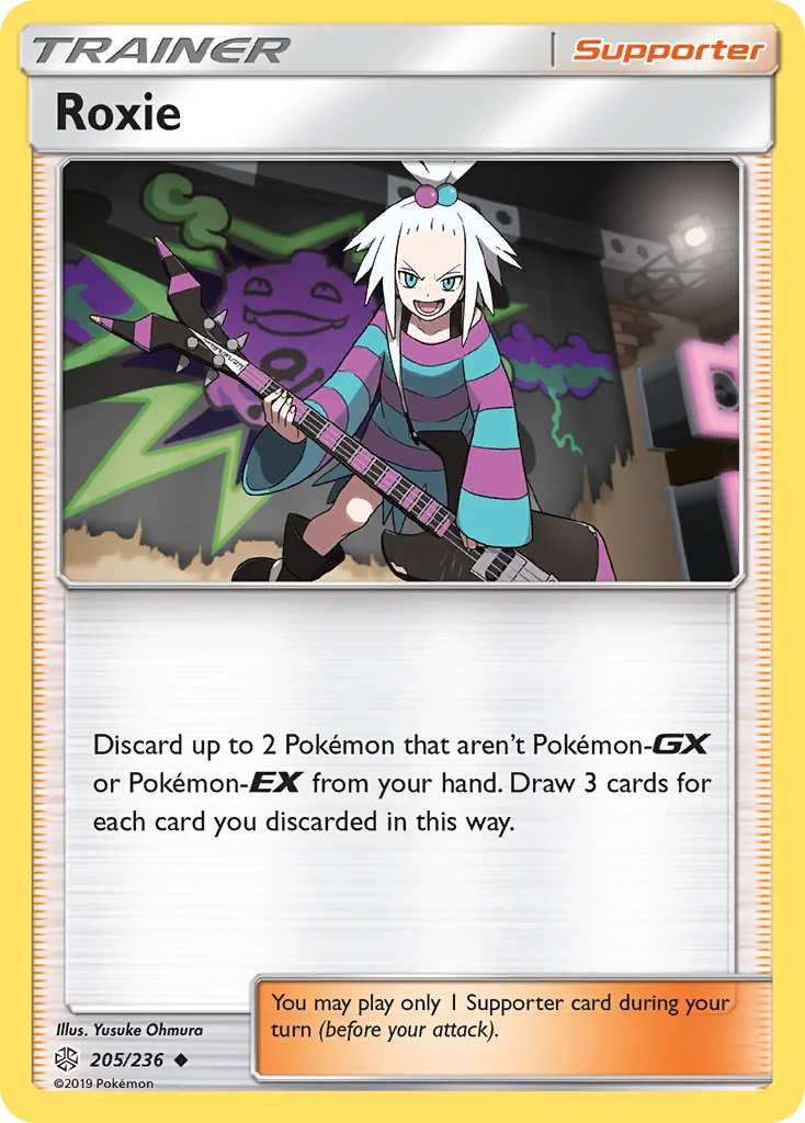 Roxie Pokemon card