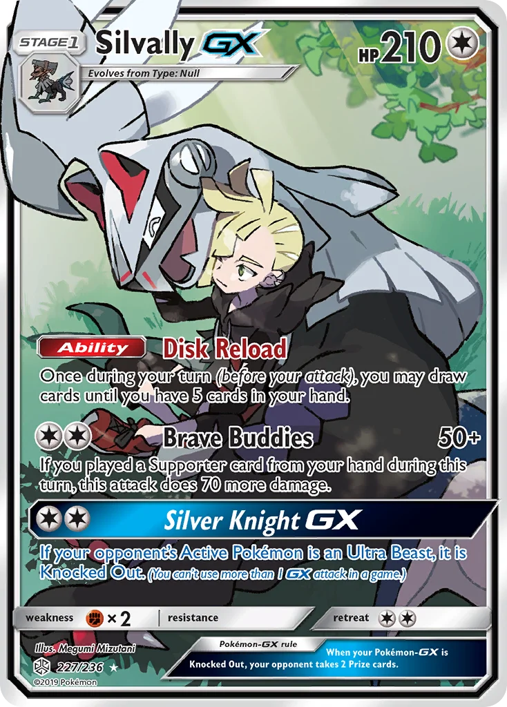 Silvally-GX Pokemon card