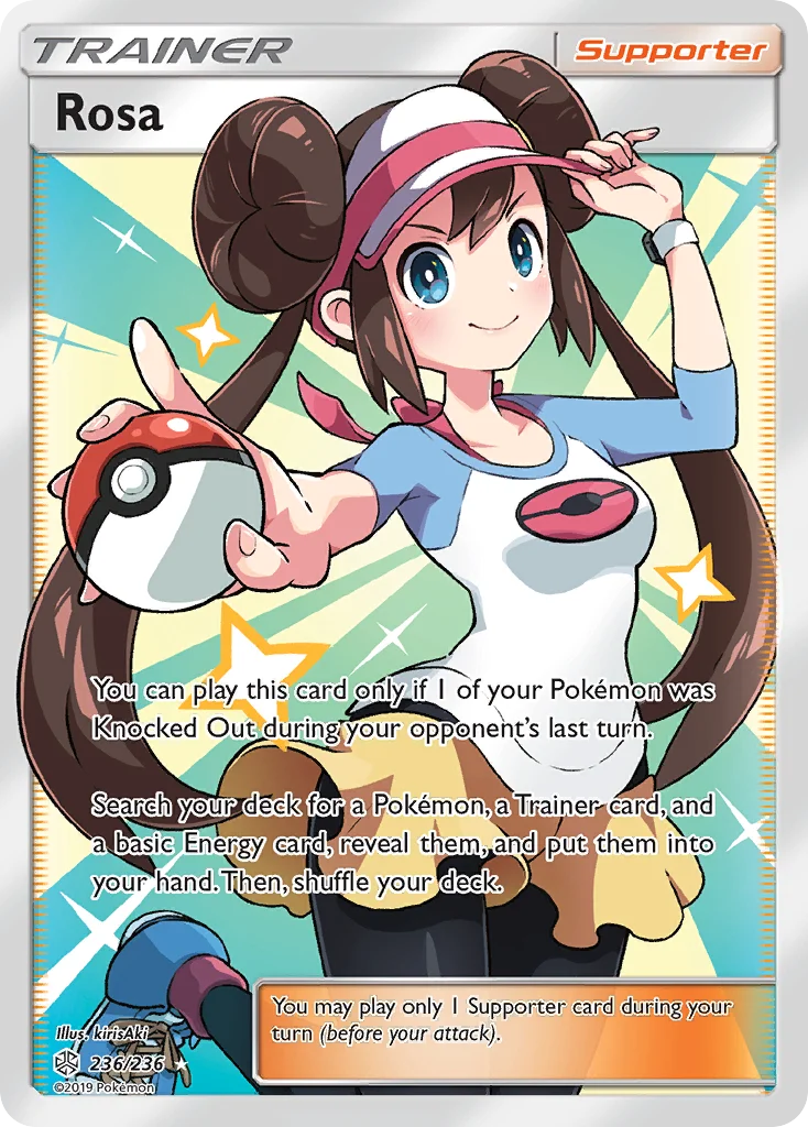 Rosa Pokemon card