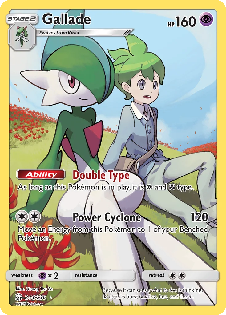 Gallade Pokemon card