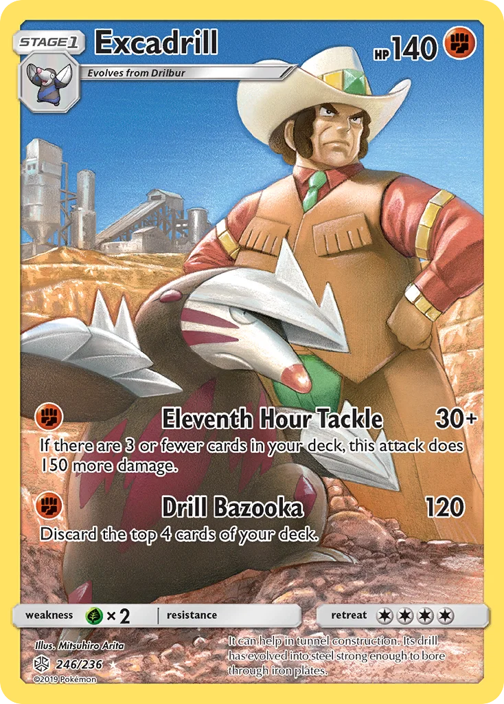 Excadrill Pokemon card