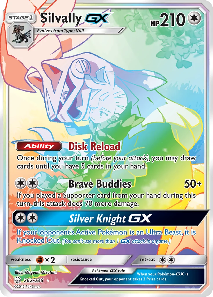 Silvally-GX Pokemon card
