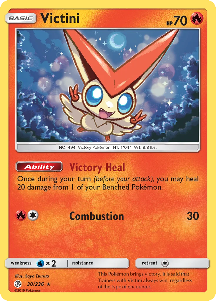 Victini Pokemon card