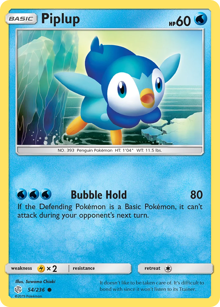 Piplup Pokemon card