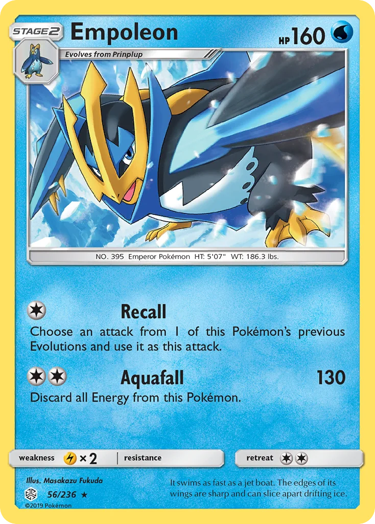 Empoleon Pokemon card