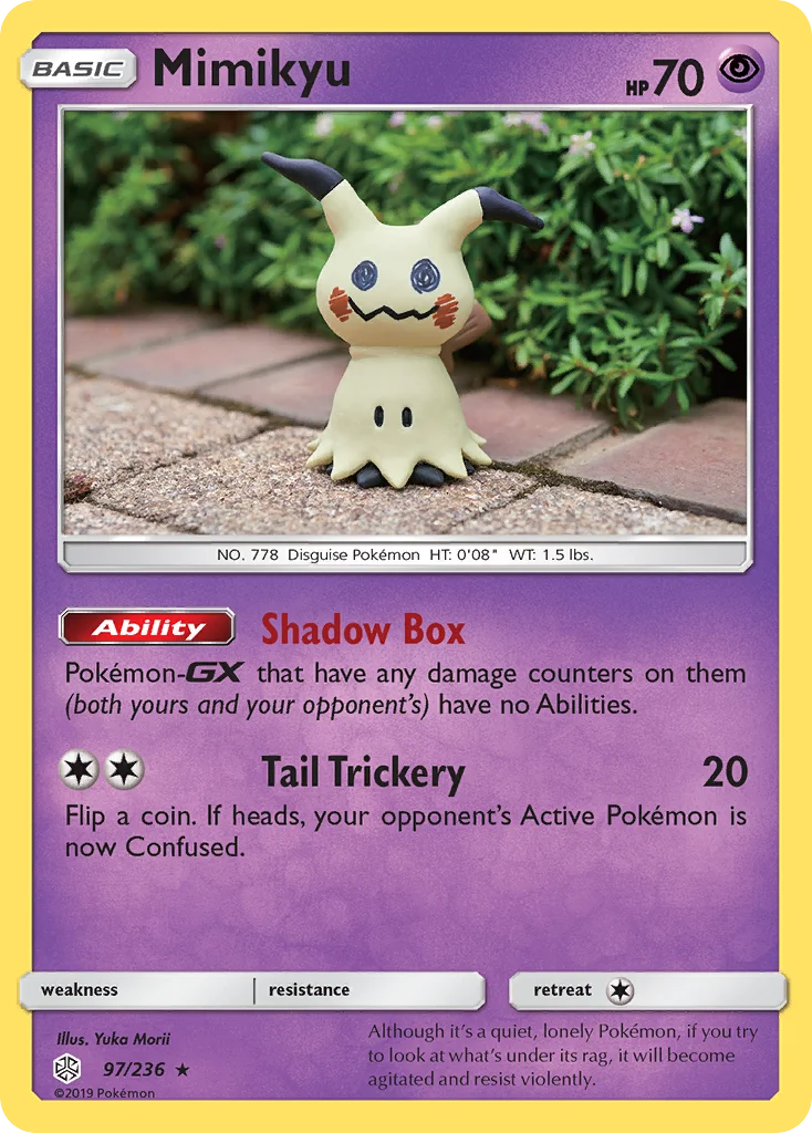 Mimikyu Pokemon card